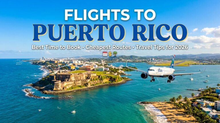 Flights to Puerto Rico: Best Time to Book, Cheapest Routes & Travel Tips for 2026 flights to puerto rico