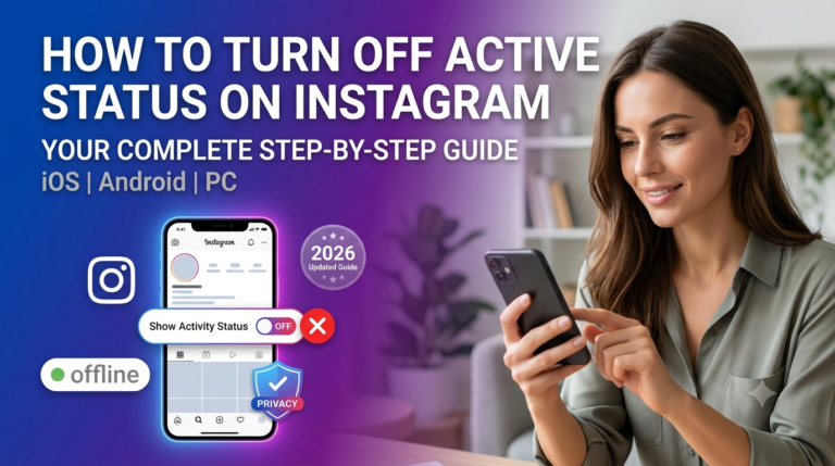 How to Turn Off Active Status on Instagram: Step-by-Step Guide How to Turn Off Active Status on Instagram
