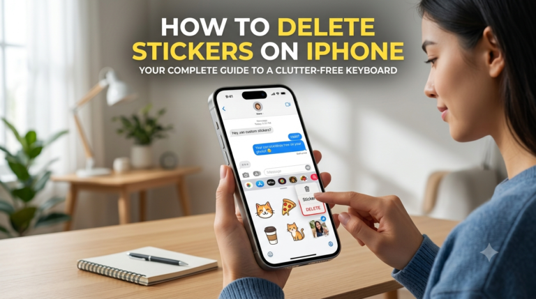 How to Delete Stickers on iPhone: The Ultimate Step-by-Step Guide How to Delete Stickers on iPhone