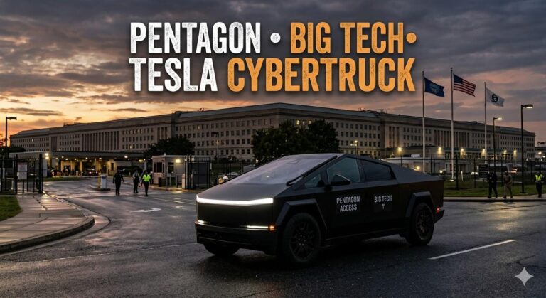 Pentagon Big Tech Tesla Cybertruck: How Defense Innovation Is Reshaping the Future of Military Technology pentagon big tech tesla cybertruck