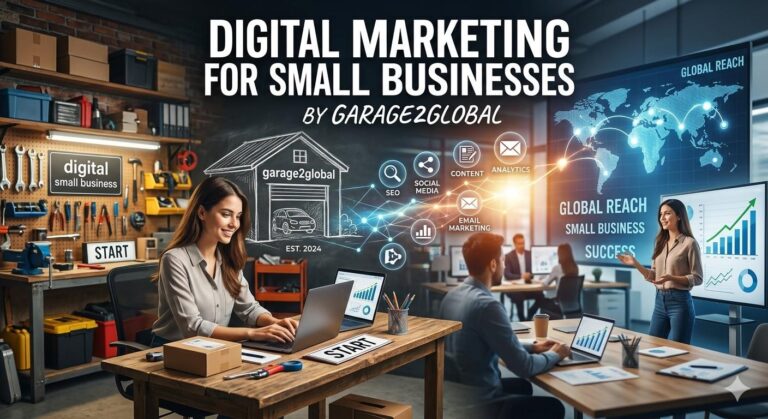 digital marketing for small businesses by garage2global